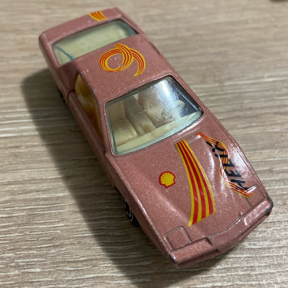 Vintage Yatming #1085 Pontiac Firebird Purple Helix 1:64 Loose Yat Ming